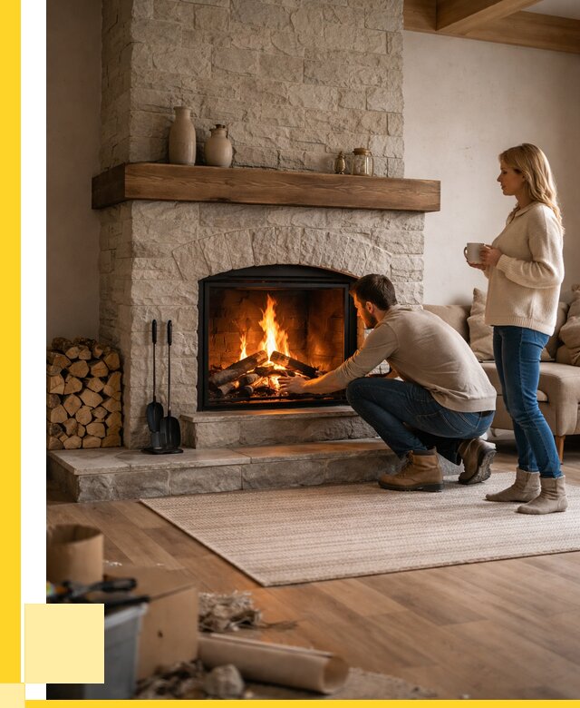 Камины для загородного дома в Коломне от 354865 р., ЭриданКлм