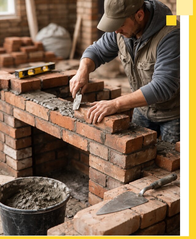 Кладка каминов под ключ в Коломне профессиональная отделка и монтаж