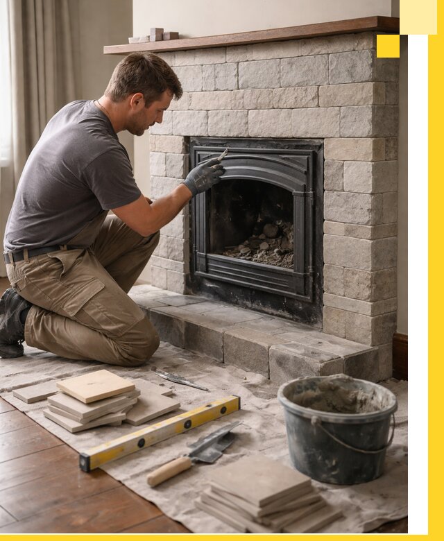 Профессиональный ремонт каминов в Коломне восстановление и сервис