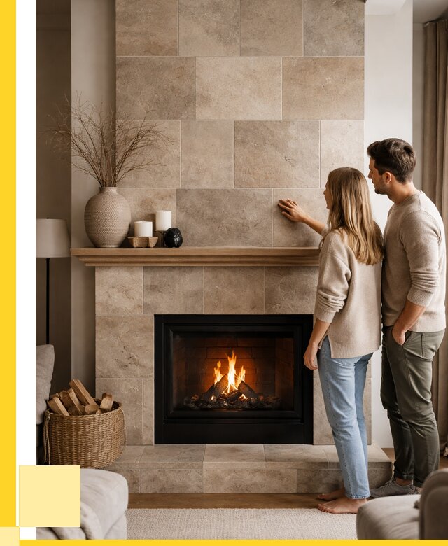 Облицовка каминов керамогранитом в Коломне от 4563 р. | ЭриданКлм