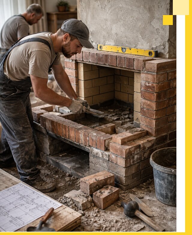 Изготовление и установка каминопечей под ключ в Коломне