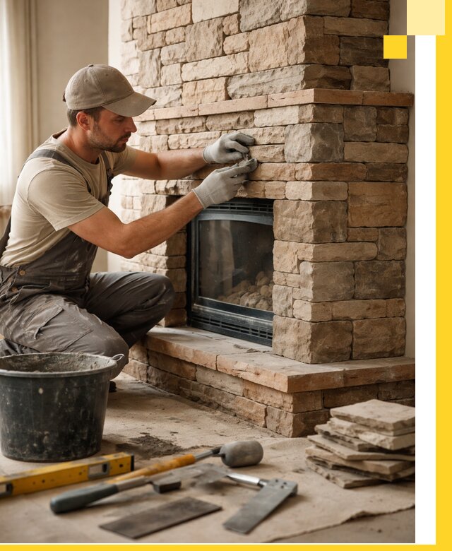 Проектирование и установка печей-каминов под ключ в Коломне