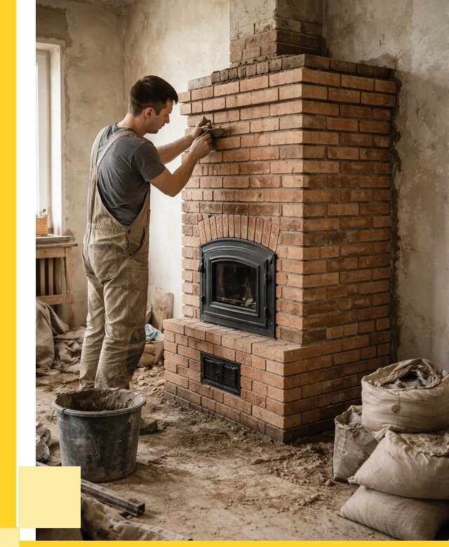 Строительство печей в Коломне от 65904 р. под ключ, ЭриданКлм