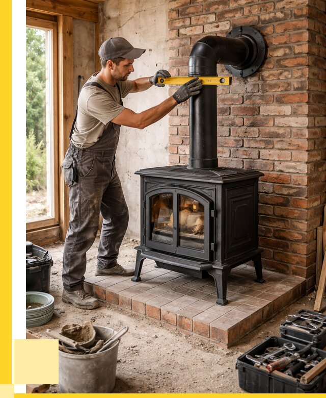 Монтаж печей установка банной печи в Коломне от 15209 р. | ЭриданКлм