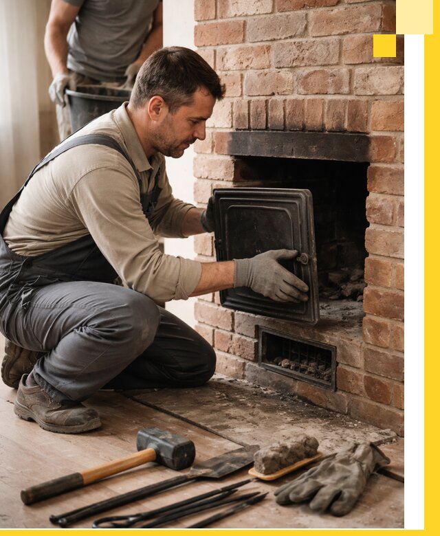 Ремонт печей в Коломне с гарантией качества и безопасности