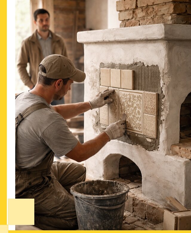 Отделка печей и банных печей в Коломне от 35487 р. | ЭриданКлм