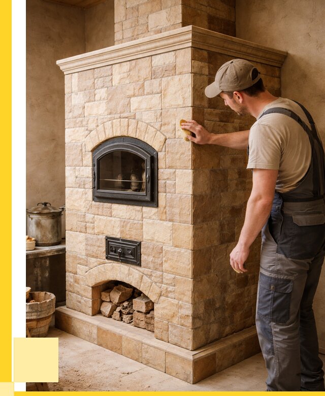 Облицовка печей в Коломне от 4563 р. под ключ | ЭриданКлм