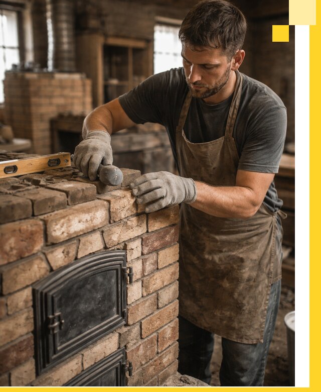 Изготовление печей на заказ в Коломне с проектом и монтажом