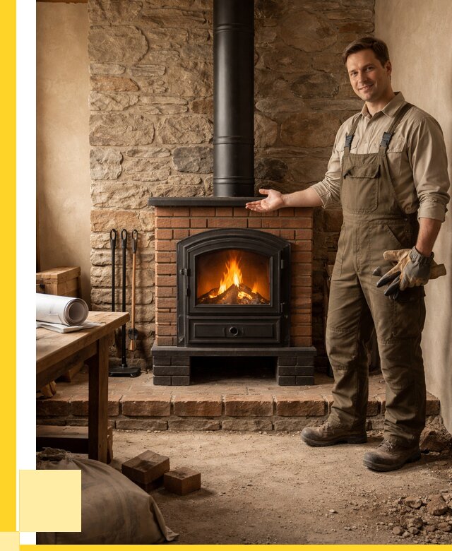 Печи отопительные из кирпича в Коломне от 81112 р., ЭриданКлм