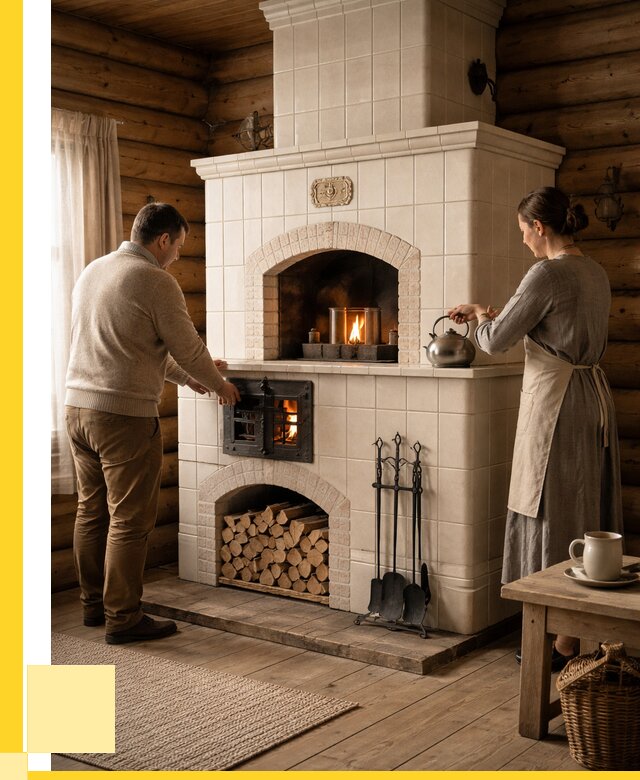 Русские печи в Коломне: установка от 152085 р. ЭриданКлм