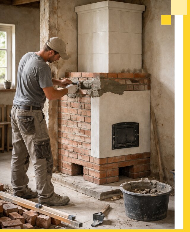 Изготовление и установка печей-голландок под ключ в Коломне