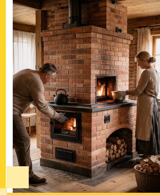 Печи для загородного дома под ключ в Коломне от 81112 р. | ЭриданКлм