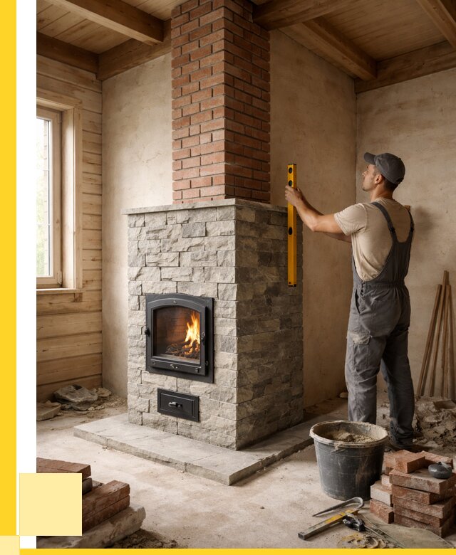 Печи и дымоходы под ключ в Коломне от 45626 р., ЭриданКлм