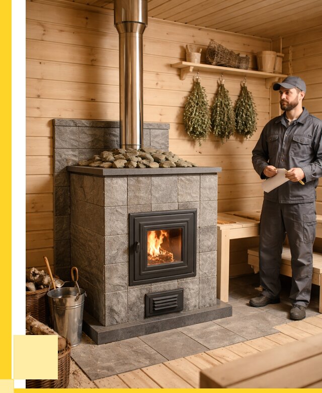 Печи для бани под ключ в Коломне от 121668 р. | ЭриданКлм