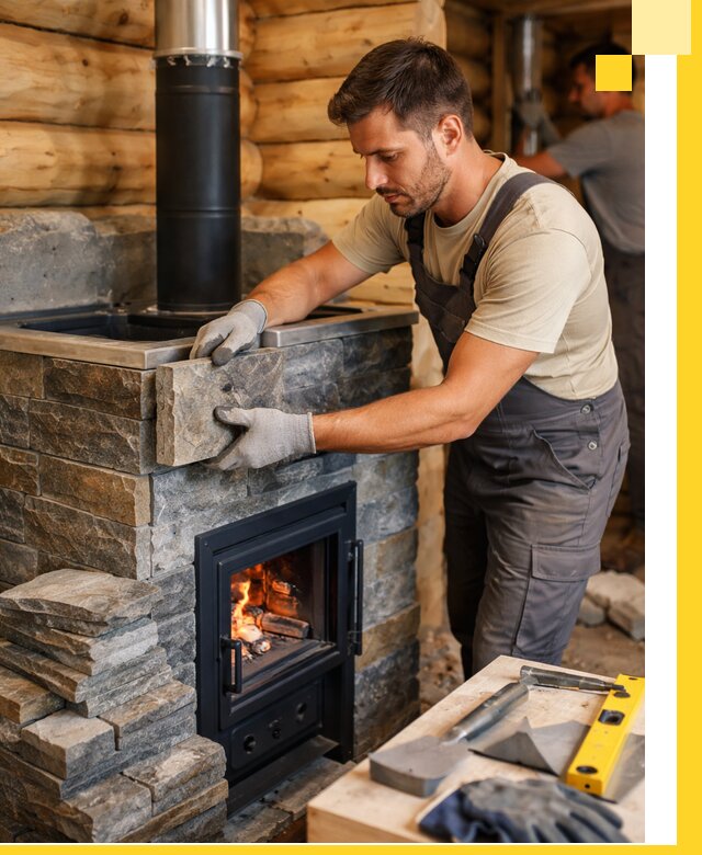 Печи для бани под ключ в Коломне: изготовление и монтаж