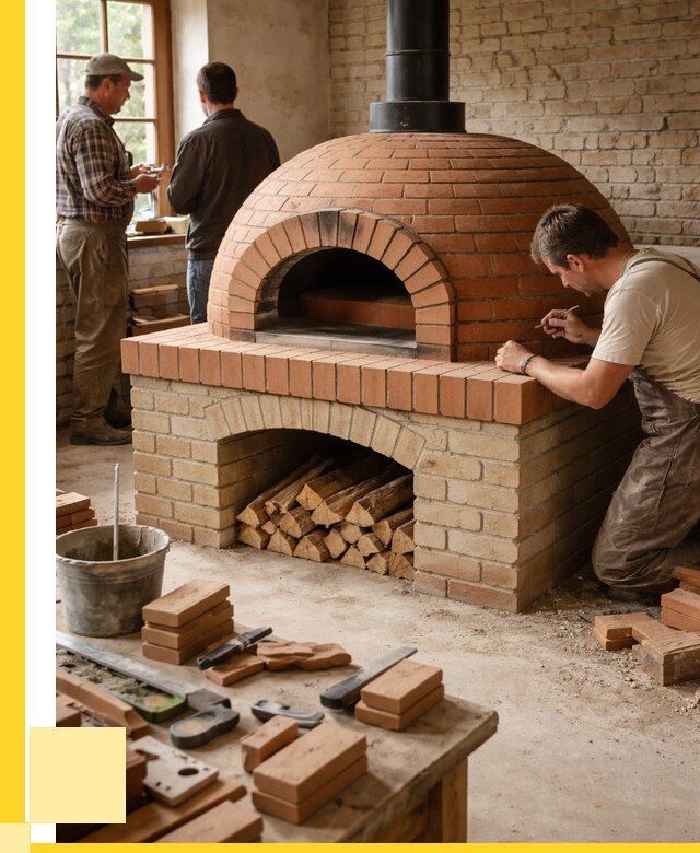 Помпейская печь дровяная для пиццы в Коломне | ЭриданКлм от 202780 р.