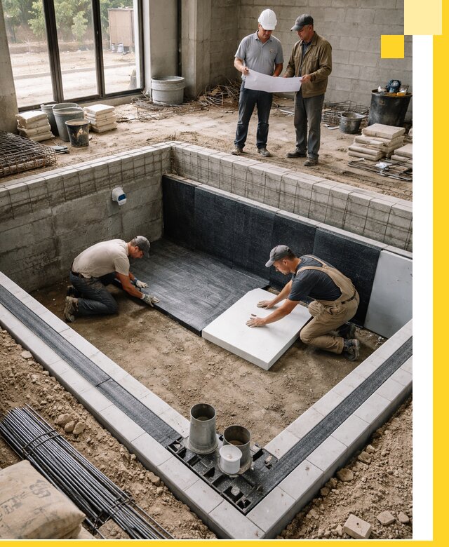 Проекты частных и общественных бассейнов под ключ в Коломне