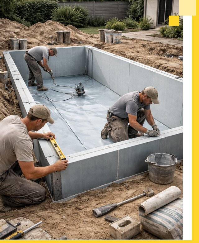 Профессиональный монтаж бассейнов под ключ в Коломне с гарантией