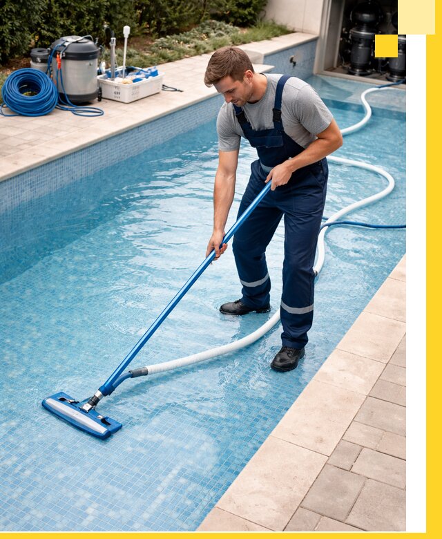 Профессиональная чистка бассейнов и фильтров в Коломне под ключ