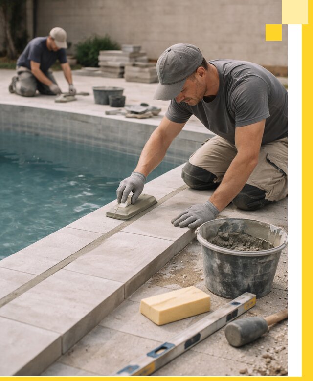 Отделка бассейнов в Коломне: декоративная отделка и гидроизоляция