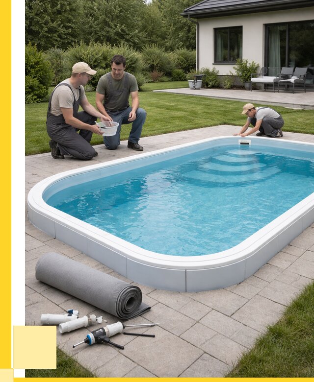 Пластиковый бассейн купить в Коломне от 253475 р., ЭриданКлм