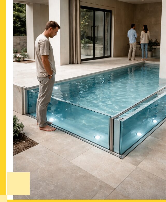 Стеклянные бассейны в Коломне от 1216680 р. | ЭриданКлм — мозаика