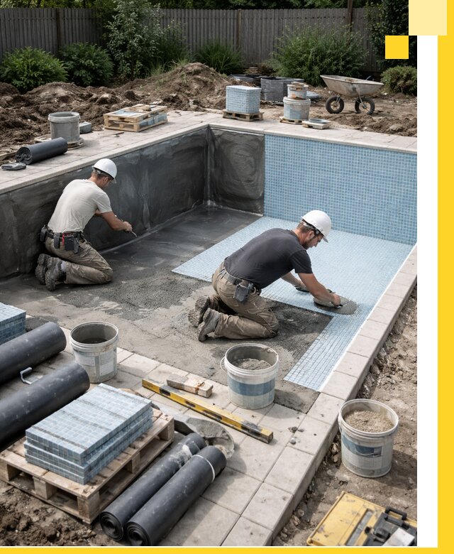 Проектирование и строительство стационарных бассейнов в Коломне