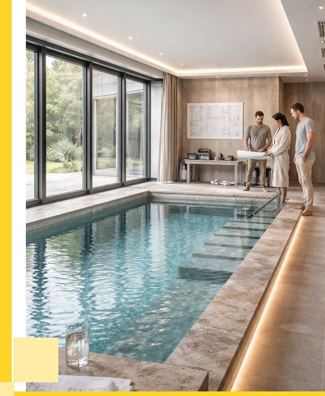 Закрытые бассейны под ключ в Коломне от 2534750 р. | ЭриданКлм