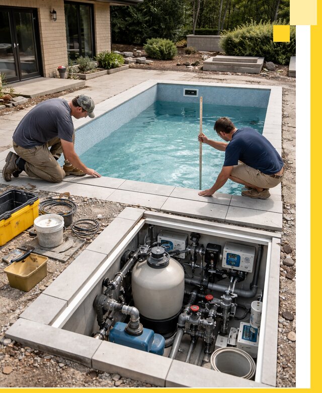 Строительство качественных домашних бассейнов под ключ в Коломне