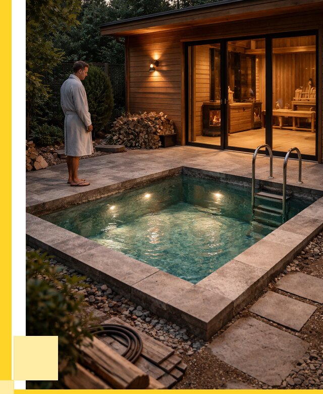 Бани с бассейном под ключ в Коломне от 96321 р. | ЭриданКлм