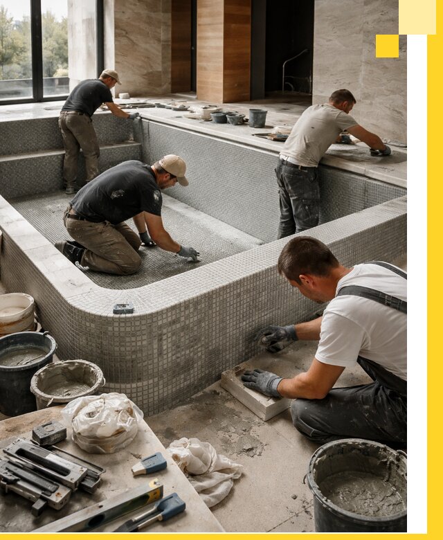 Строительство и установка СПА бассейнов под ключ в Коломне