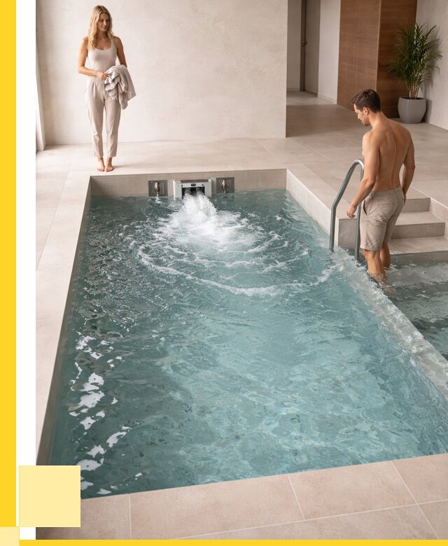 Бассейн с противотоком в Коломне от 253475 р. | ЭриданКлм