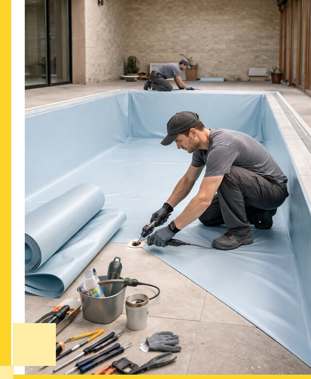 Пленка ПВХ для бассейнов в Коломне от 2535 р. | ЭриданКлм