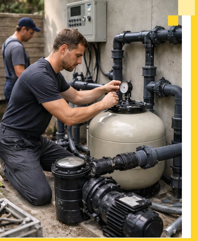 Поставка и монтаж фильтровального оборудования для бассейнов в Коломне