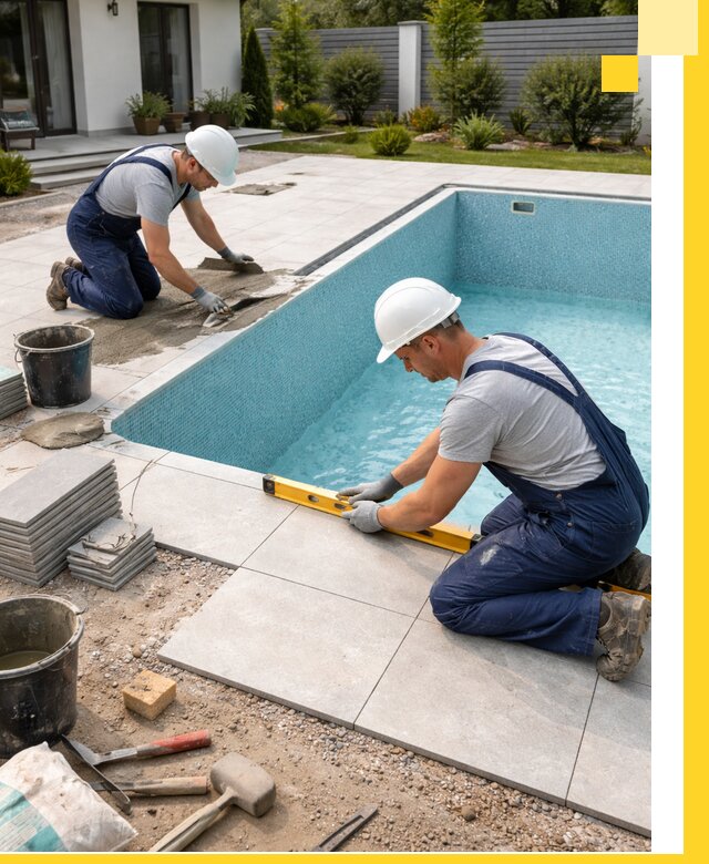 Строительство и монтаж плавательных бассейнов под ключ в Коломне