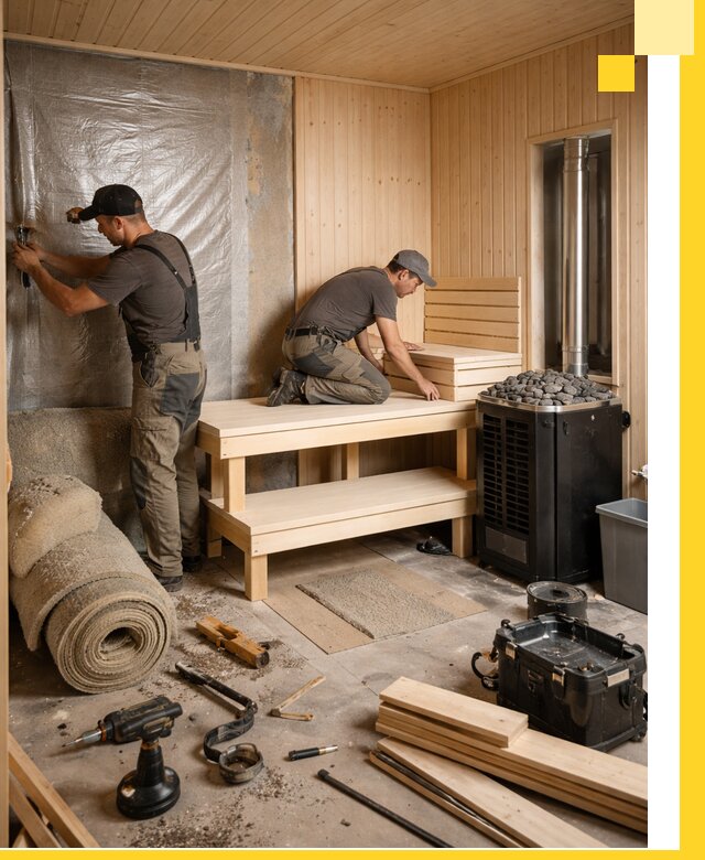 Проекты саун под ключ в Коломне дизайн и строительство