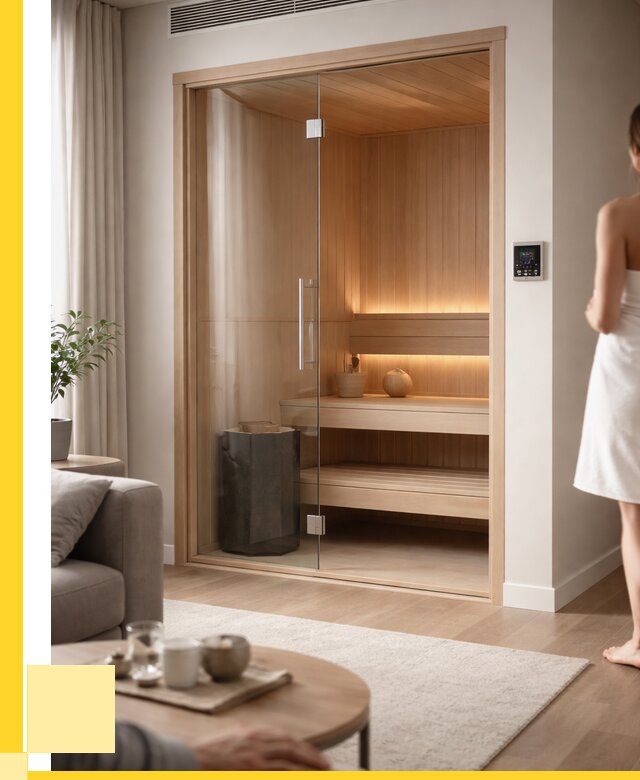 Сауна в квартире под ключ в Коломне от 121668 р. ЭриданКлм