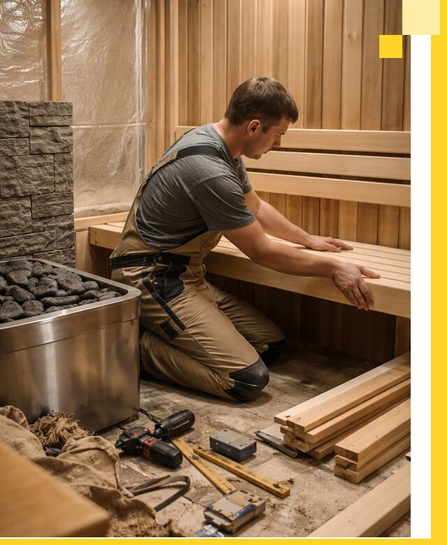 Сауны для дома под ключ с проектированием и монтажом в Коломне