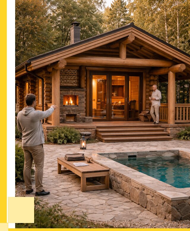 Проекты бань и хамам в Коломне от 25348 р. | ЭриданКлм