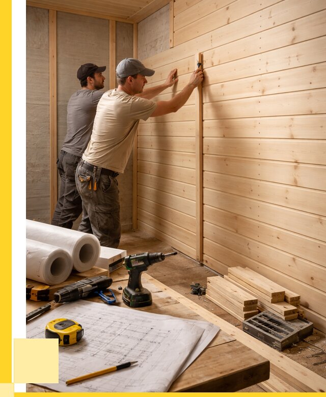 Обшивка бани вагонкой в Коломне от 1217 р., ЭриданКлм