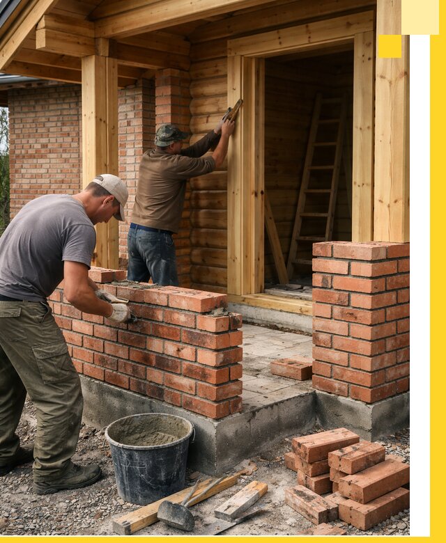 Строительство кирпичных бань под ключ в Коломне с гарантией качества