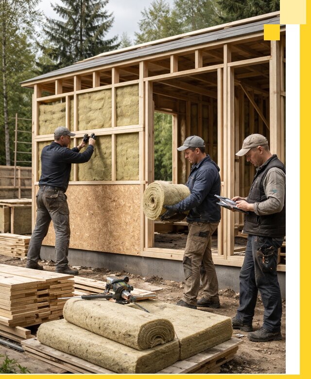 Проектирование и строительство каркасных бань в Коломне под ключ