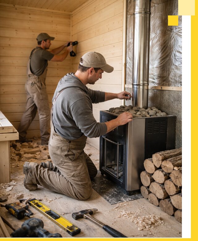 Строительство деревянных бань под ключ в Коломне проекты и монтаж