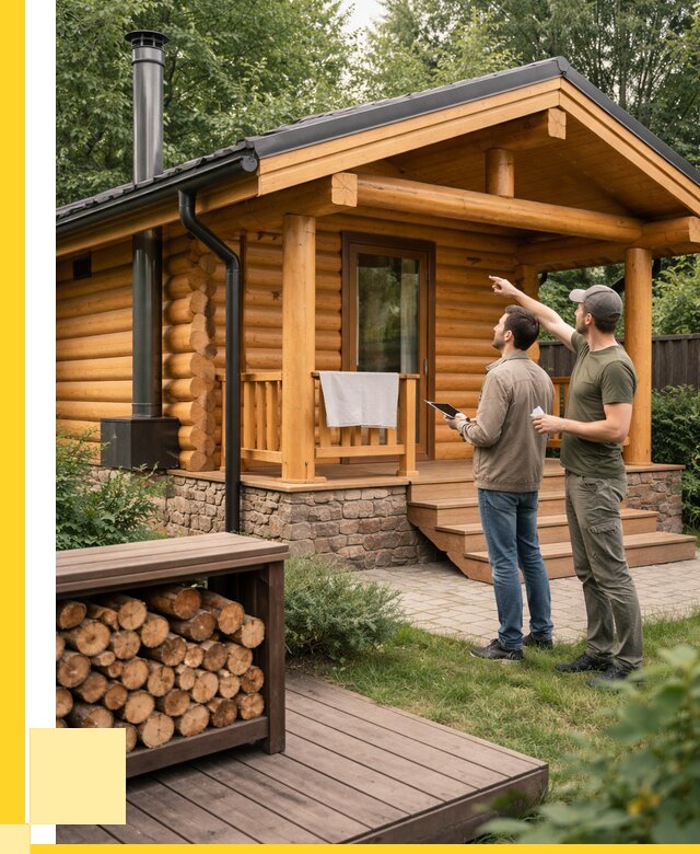 Бани для дачи под ключ в Коломне от 253475 р. | ЭриданКлм