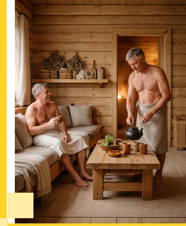 Бани с комнатой отдыха под ключ в Коломне от 456255 р. | ЭриданКлм