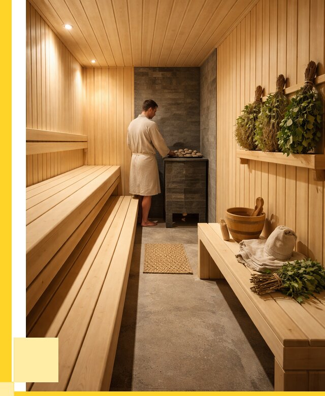 Отделка парной под ключ в Коломне от 354865 р. | ЭриданКлм