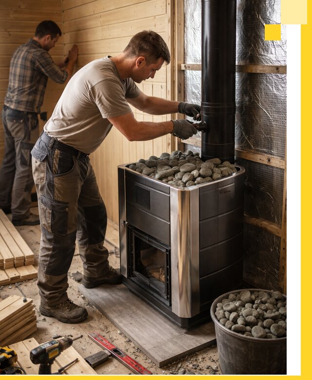 Проектирование и строительство парилок для бани в Коломне под ключ