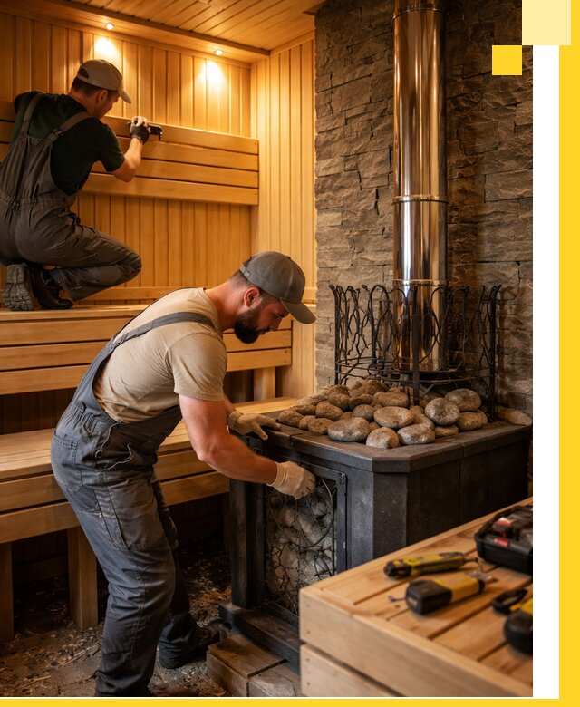 Комплексный дизайн бань, саун и зон отдыха в Коломне