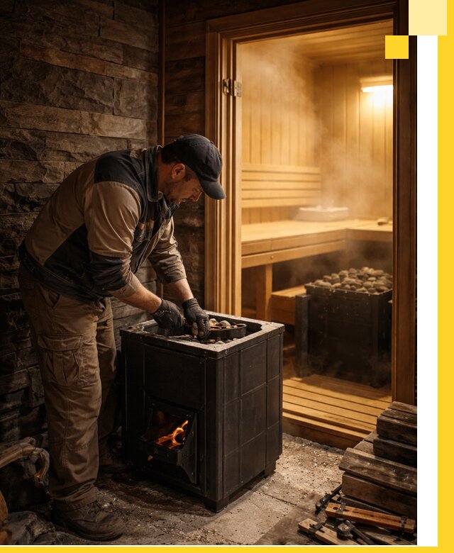 Строительство бани с сауной под ключ в Коломне от проекта до сдачи