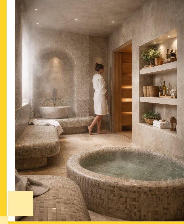 Строительство бани с хамамом в Коломне от 760425 р. | ЭриданКлм